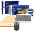 BOSCH FILTER INSPEKTIONSPAKET passend für SKODA FABIA 1 6Y 1.0+1.4 50-68 PS