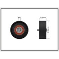 ORIGINAL® Caffaro Umlenk-/Führungsrolle, Keilrippenriemen für Opel COMBO