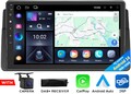 DAB+ 9" IPS Autoradio Android 14 Navi CarPlay DSP Bluetooth Für BMW E46 318 320