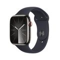 Apple Watch Series 9 [GPS + Cellular, inkl. Sportarmband M/L mitternacht] 45mm G