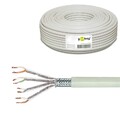 20m CAT6 SFTP PiMF doppelt 2x geschirmt Kabel Netzwerk Patchkabel LAN Litze DSL