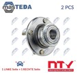 KLT-MS-046 RADLAGERSATZ RADLAGER SATZ HINTEN NTY 2PCS NEU OE QUALITÄT