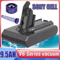 9500mAh Akku Für DYSON V6 DC59 DC62 DC61 DC58 SV03 SV04 6AH / Filter 966741 -01