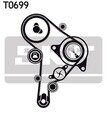 VKMC 01251 SKF Wasserpumpe + Zahnriemensatz für AUDI,SEAT,SKODA,VW