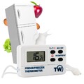 Digital Gefrierschrank oder Kühlschrank Thermometer mit Alarm-Funktion und ma...
