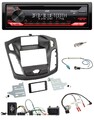 JVC CD DAB USB Bluetooth Lenkrad Autoradio für Ford Focus DYB 2011-2014