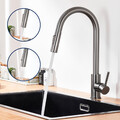 360° Ausziehbar Küchenarmatur Wasserhahn Küche Brause Edelstahl Einhandmischer