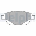 1x ORIGINAL® Delphi LP3638 Bremsbelagsatz, Scheibenbremse Vorne, exkl.#