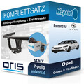 Für Opel Corsa E Fließheck 14-19 ORIS Anhängerkupplung starr + 7polig E-Satz neu