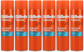 6x Gillette Fusion 5x Action Rasiergel schützt & kühlt die Haut,200ml NEU