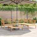 Gartenmöbel Paletten Sofa Garnitur Lounge 4-tlg. Massivholz Akazie vidaXL