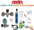 AQUA-NOA Aquarium CO2 Anlage Komplett Set für Soda Anlage Flasche Glas Diffusor