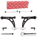 FEBI QUERLENKER SATZ 8tlg passend für AUDI A3 für VW GOLF 5+6 EOS JETTA 3 TOURAN