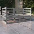 Gartensofa 2-Sitzer Gartenmöbel Sofa Lounge Sitzgruppe Kiefer Massivholz vidaXL