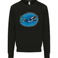 Ocean Scuba Diver Scuba Tauchen Herren Sweatshirt Pulli