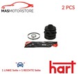 ACHSMANSCHETTE ANTRIEBSWELLE PAAR HART 402 844 2PCS H NEU OE QUALITÄT