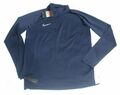 ADIDAS FUNKTIONSSHIRT LAUFSHIRT AJ9708-451 DUNKELBLAU WEISS DRY ACADEMY Gr. L