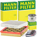 MANN INSPEKTIONSPAKET passend für FORD FOCUS 4 KUGA 3/1.5 EcoBoost 150+182 PS