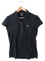 LACOSTE Polo-Shirt Damen Gr. DE 42 schwarz Casual-Look