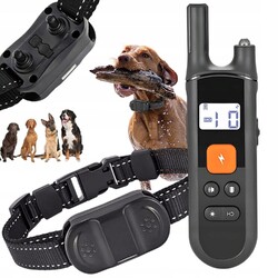 Hund Ausbildung Ferntrainer Erziehungshalsband Hunde Vibration Ton Funktion DHL