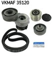 SKF VKMAF 35120 Keilrippenriemensatz für Opel Vauxhall