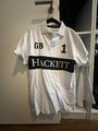 Hackett Polo Shirt London - S - Small - Weiß - Poloshirt
