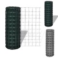 Maschendrahtzaun Drahtzaun Volierendraht Drahtgitter Gartenzaun PVC 10m 25m