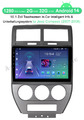 2G+32GB Für Jeep Compass 2007-2008 Autoradio Android 14 Auto CarPlay GPS NAVI BT