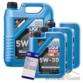 3x 1 L + 5 L = 8 LITER LIQUI MOLY LONGTIME HIGH TECH 5W-30 MOTOR-ÖL  32078206
