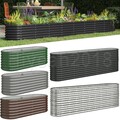 Metal Garten Hochbeet Gemüsebeet Pflanzbeet Pflanzkasten Blumenkasten Frühbeet