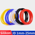 Silikonschlauch lebensmittelecht Siliconschlauch Mehrfarbig 1 2 3 4 5 6 7 - 25mm