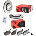Brembo Sport Bremsscheiben Ø280mm + Beläge vorne passend für VW Golf 4 Audi A3