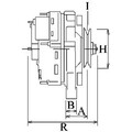 Lichtmaschine mit Mehrfachriemenscheibe 111352 HC-Cargo für SEAT SKODA VW