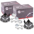 2X A.B.S. RADNABE VORNE BEIDSEITIG passend für FIAT CROMA OPEL SIGNUM VECTRA SAA