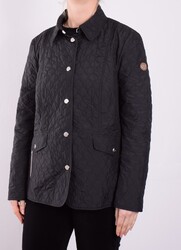 Basler elegante Steppjacke Jacke Übergangsjacke Damen Gr.42 Schwarz 137391