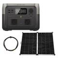 EcoFlow River 2 0% MwSt §12 III UstG MAX 512Wh Powerstation mit 270W Solarkoffer