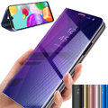 Handyhülle für Samsung Galaxy A41 Handytasche Spiegelhülle Flipcase Hülle Cover