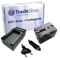 2in1 Set: Ladegerät + Kamera Li-Ion Akku für Sony DCR-TRV24 DCR-TRV25 DCR-TRV30 
