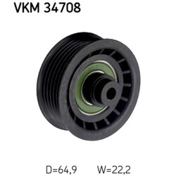 Umlenk-/Führungsrolle Keilrippenriemen SKF VKM 34708 für Ford Transit