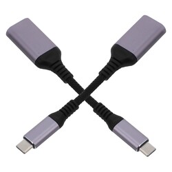 2 PCS USB Zu -C-Kabel Adapter Für Telefon USB-C USB-Konverter