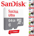 SanDisk ULTRA Micro SD Speicherkarte Original 32GB 64GB 128GB 256GB Memory Card