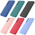 Handy Hülle Silikon Schutz Tasche für Samsung TPU Soft Case Backcover Bumper