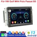 Carplay Android 13 Autoradio GPS Navi Für VW Polo 9N Golf Jetta MK4 Passat B5