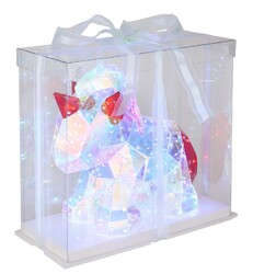 GLOBO Lighting Tischleuchte EINHORN LBH 30x14x26 cm bunt Tischlampe