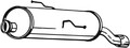 Endschalldämpfer 190-503 BOSAL für PEUGEOT 206+ 206 Schrägheck 206 CC