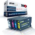 4x Drucker Tintenpatronen für Canon PGI-2500 Tinten Einheiten -Office Plus Serie