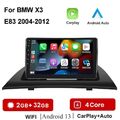 Für BMW X3 E83 2004-2012 Android 13 GPS Navi Autoradio Carplay BT WIFI Head Unit