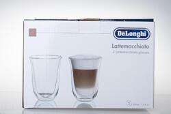 De'Longhi isolierte Latte Macchiato-Gläser, 2er Set, Thermogläser - Nr.: 5513214