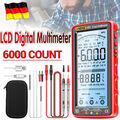 Digital Multimeter Messgerät LCD Strommesser Strom AC DC Voltmeter Amperemeter