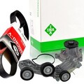 GATES 5PK1745 Keilrippenriemen-Satz + WAPU für MERCEDES A W169 W245